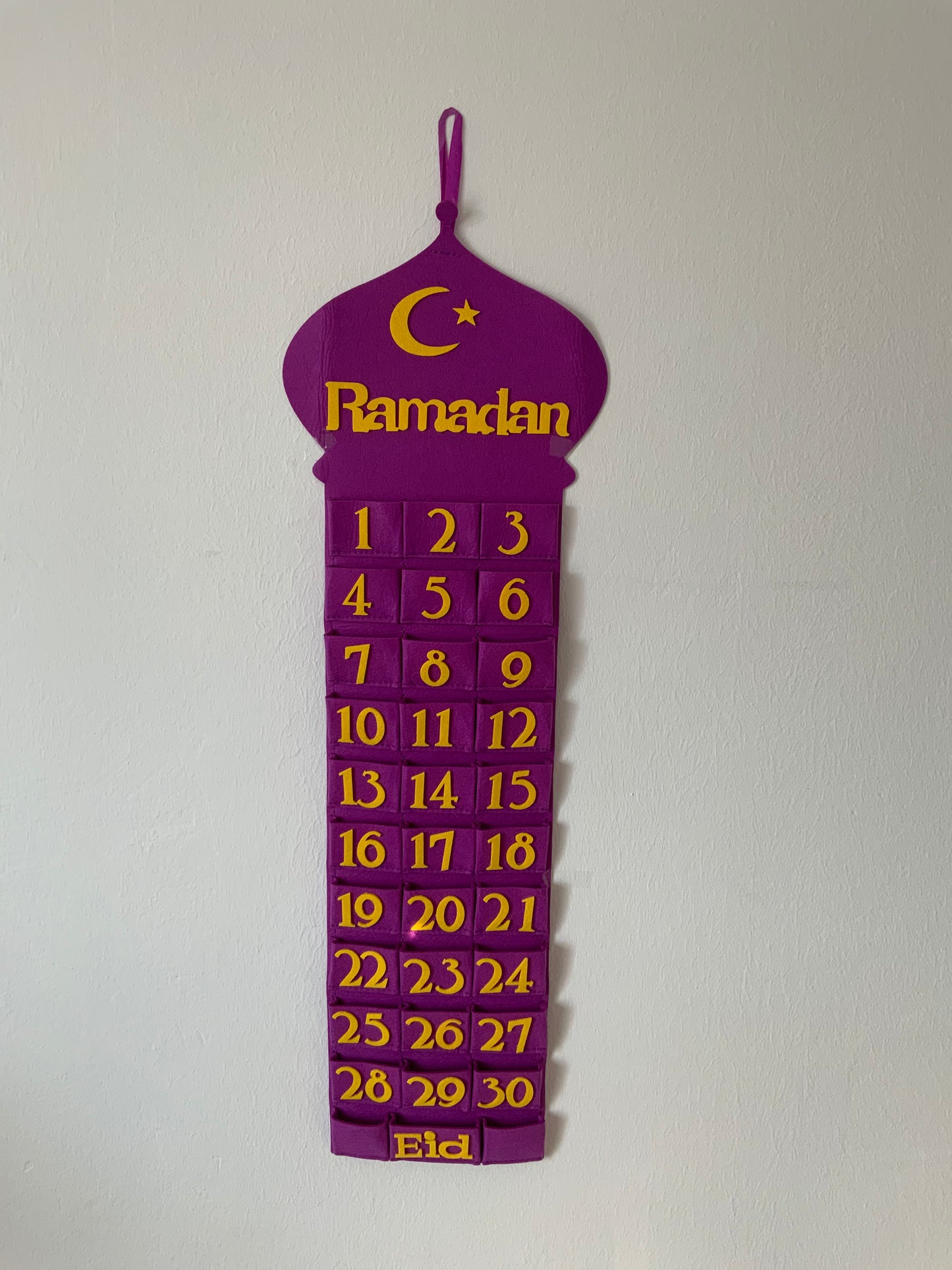 Ramadan Kalender - Blau oder Lila