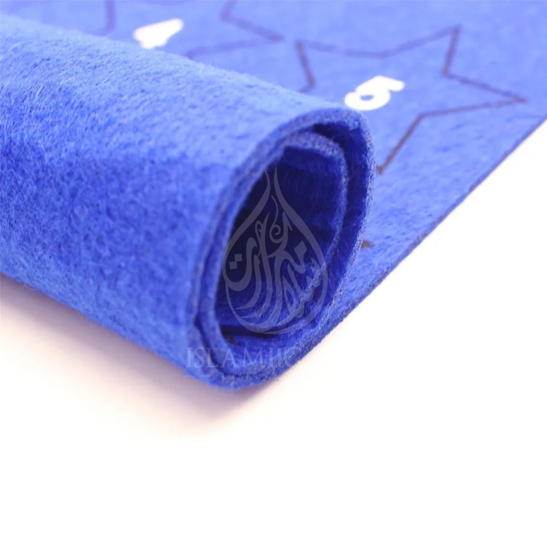 Ramadan Kalender - Blau oder Lila Filz