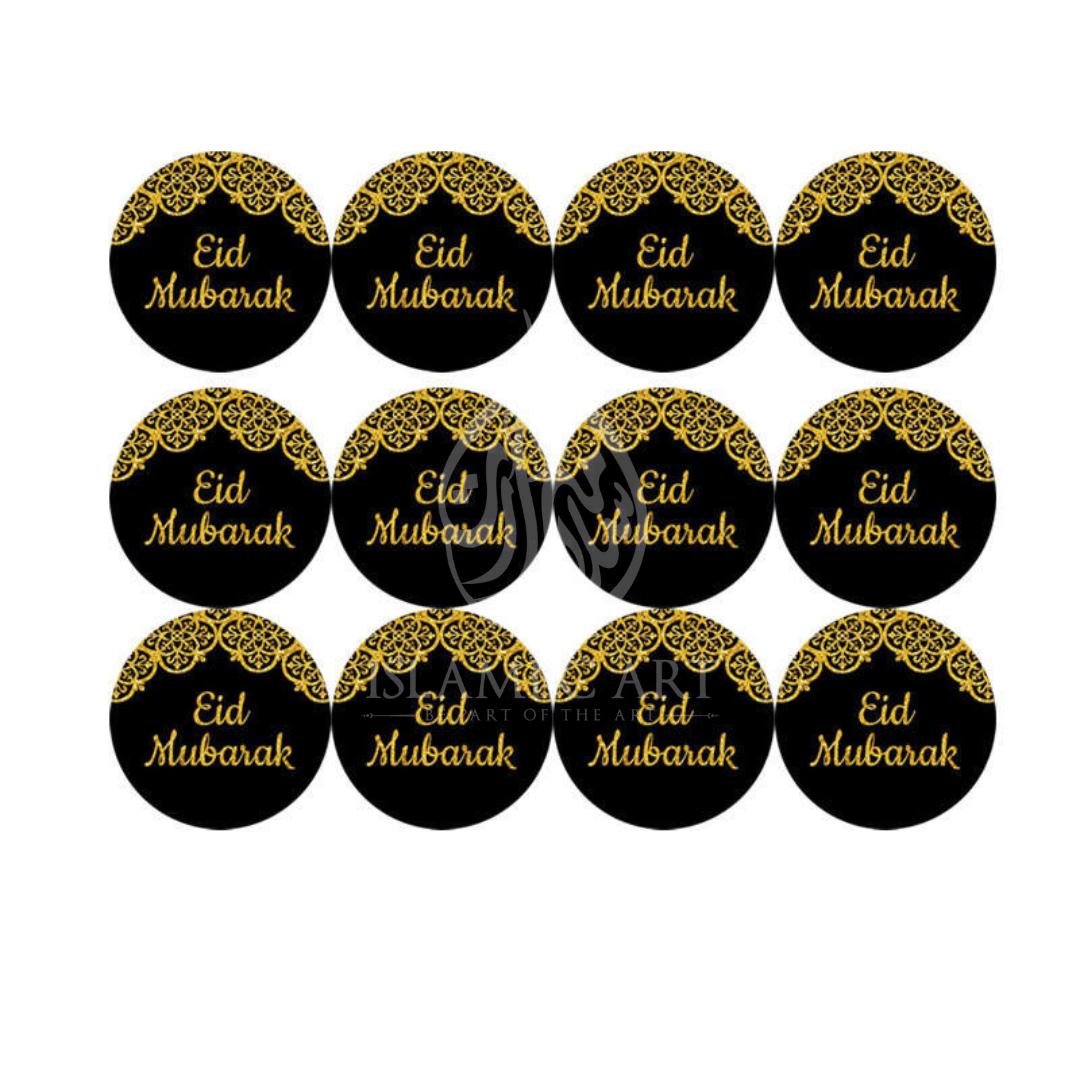 Eid Mubarak Stickerset’s (12 Sticker)