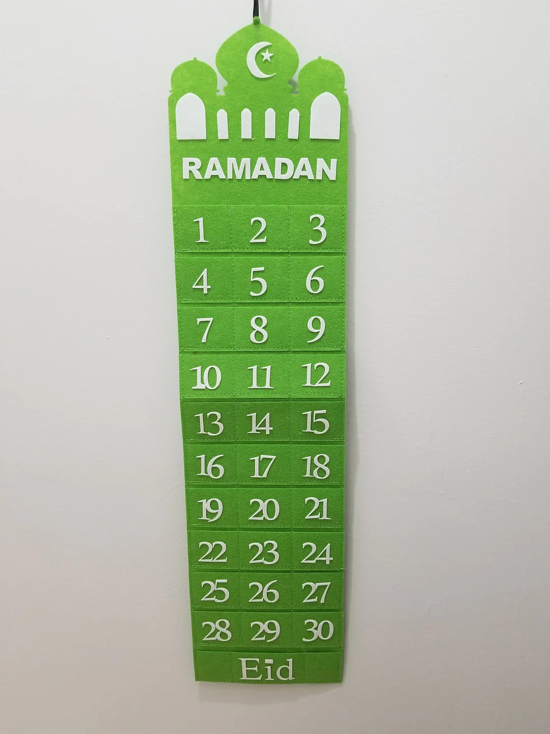 Ramadan Kalender - Kaaba & Grün